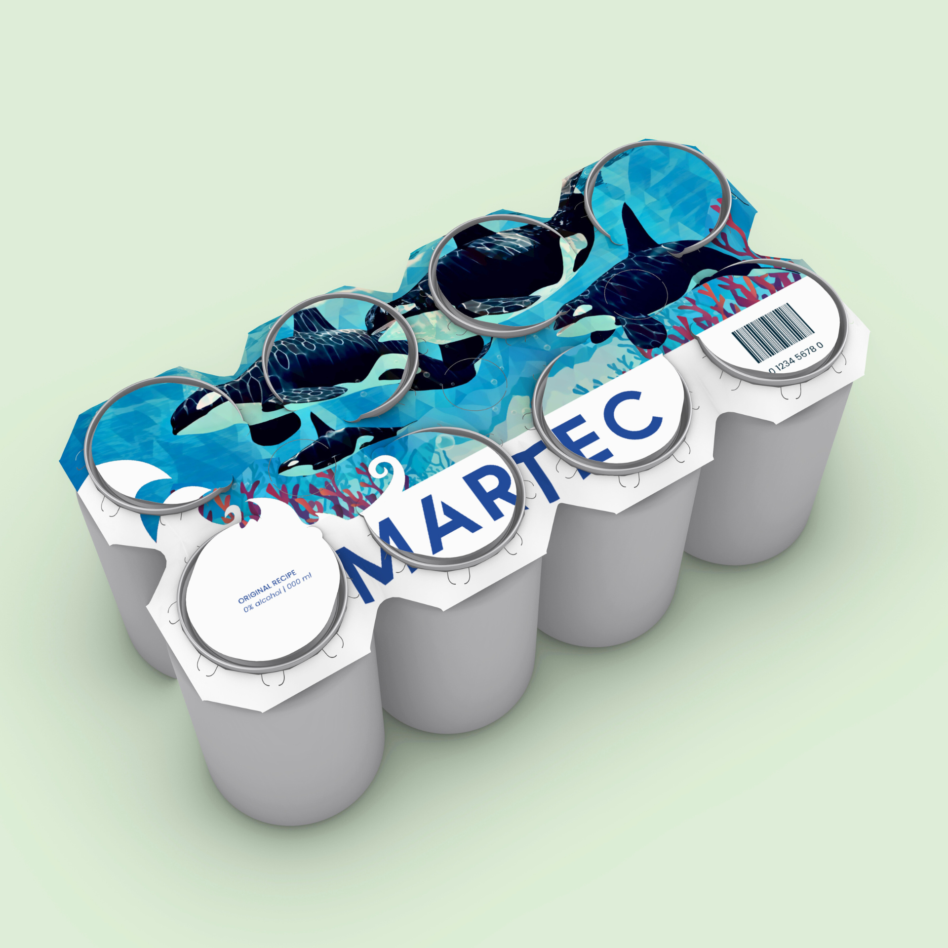 8-pack Can Carrier for Standard Cans